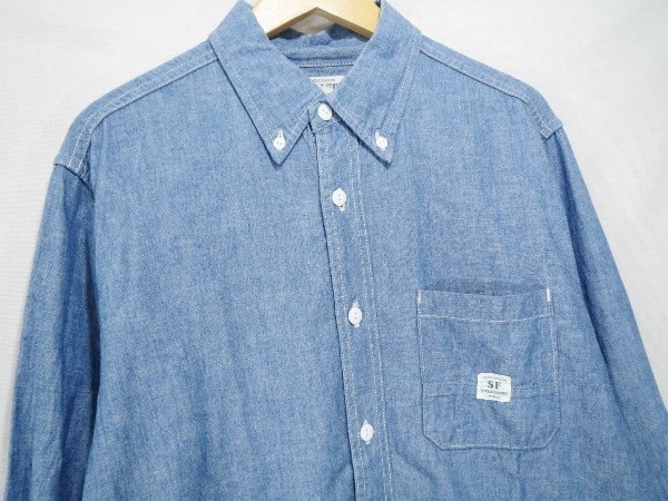 SASSAFRAS ササフラス Green Thumb Shirt グリーンサム シャツ