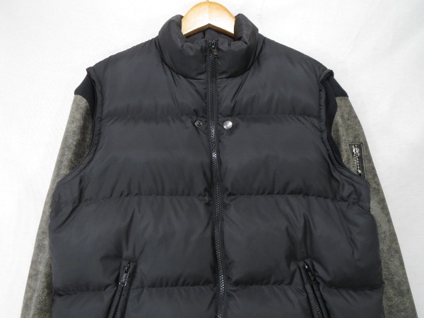 UNDERCOVER アンダーカバー 15AW 袖レザー ダウンジャケット 加工