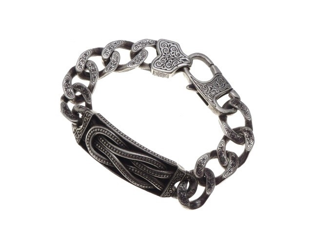 KONSTANTINO コンスタンティーノ オニキス　ブレスレット 付属品完備 KONSTANTINO コンスタンティーノ オニキス ブレスレット 付属品完備