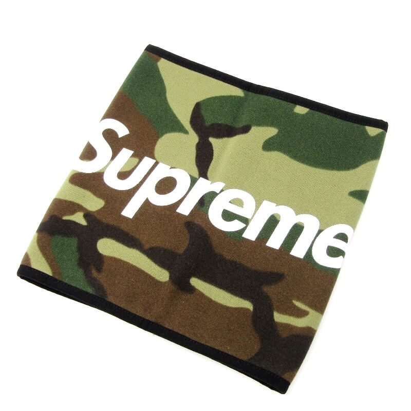 Supreme Supreme Fleece Neck Gaiter защита горла "neck warmer" 15AW флис утка камуфляж мужской CAMO 28007104