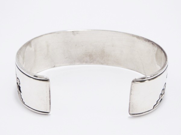 Bennett Kagenvema ホピ族 オーバーレイ バングル 美品 ベネット Bennett Kagenvema ホピ族 オーバーレイ バングル 美品 ベネット