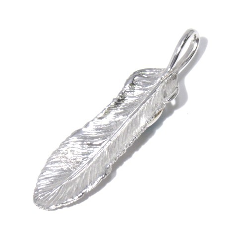 SAAD サード シルバー925 ターコイズ  フェザー　ペンダント Surd 美品 SAAD サード P-193-T ターコイズ フェザー ペンダント