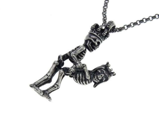 新品◆JUSTIN DAVIS◆メノウスカルペンダント◆定価104,500円◆ Justin Davis ジャスティンデイビス SPJ815-1 Massive Fury