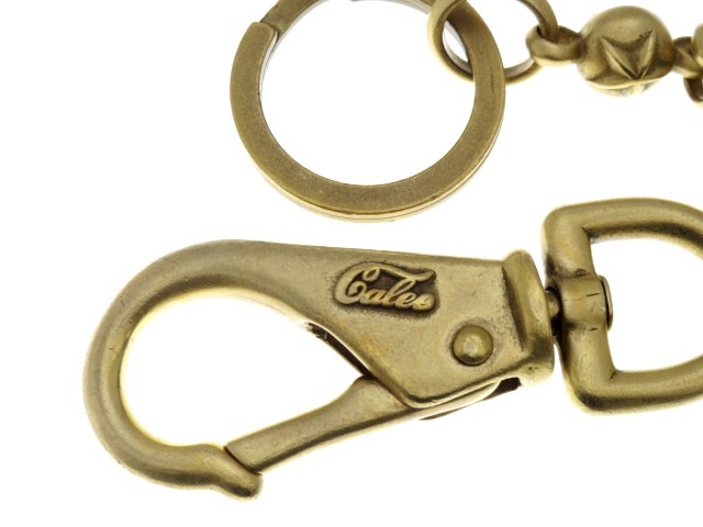CALEE キャリー キーチェーン STAR BALL CHAIN KEY RING スター CALEE キャリー キーチェーン STAR BALL CHAIN KEY RING スター