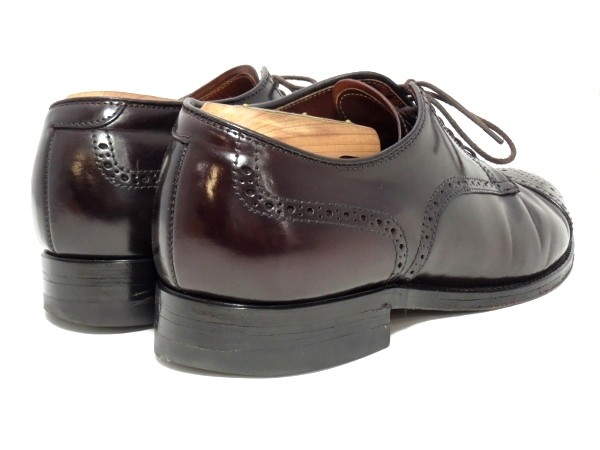 ALDEN Alden オールデン #54098 コードバン セミブローグ 9D 中古