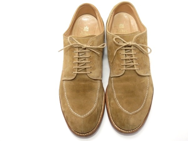 Alden 34923 F スエード ウィングチップ 8 D Alden 34923 F スエード ウィングチップ 8 D Alden 34923 F