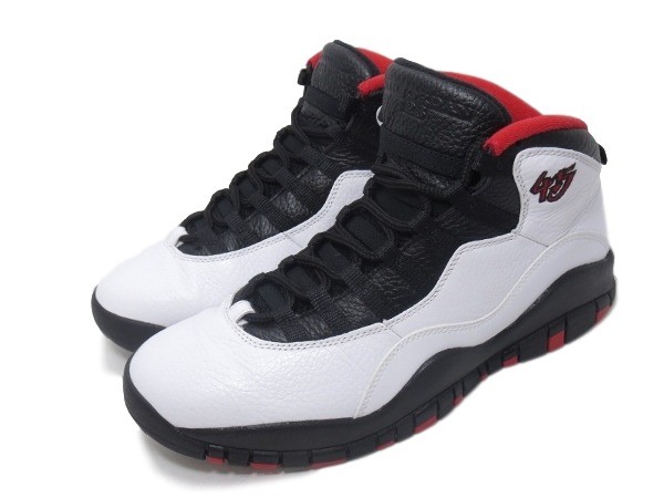 AIR JORDAN 10 RETRO "DOUBLE NICKEL" 310805-102 （ホワイト/ブラック/トゥルーレッド）