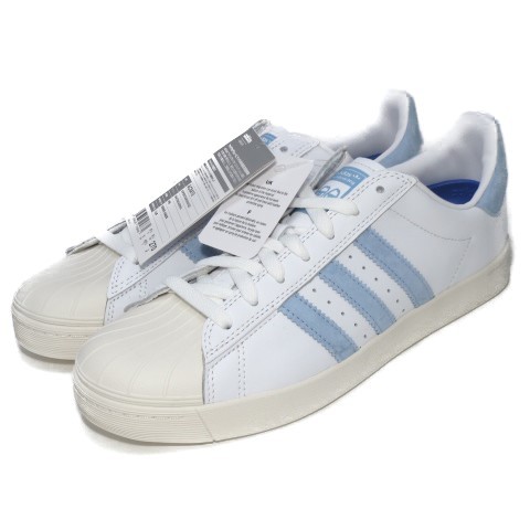 adidas KROOKED × SUPERSTAR VULC "GONZ AND ROSES" AC8419 （クラウドホワイト/カスタマイズドチョークホワイト） adidas Originals SUPERSTAR メンズスニーカーの商品画像