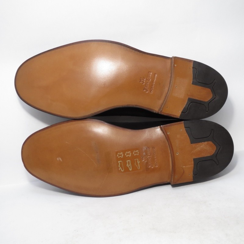 美品✨JOHN LOBB ロペス　スエードローファー UK7.5E 26cm JOHN LOBB 未使用 ジョンロブ LOPEZ ロペス ペニーローファー