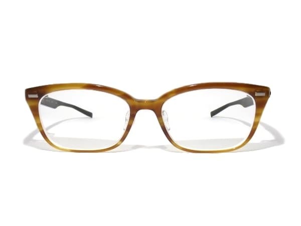 999.9 ブラウンフレーム メガネ(度あり) 999.9 フォーナインズ NP-37 ネオプラスチックフレーム 6708