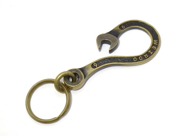 WEIRDO ウィアード WJ012 ? SPANNER KEY HOLDER スパナ キーホルダー BRASS 箱・缶・袋付 【中古】50005262 : 50005262 : クラシック - 通販 - Yahoo!ショッピング WEIRDO ウィアード WJ012 ? SPANNER KEY HOLDER スパナ キーホルダー BRASS 箱・缶・袋付 【中古】50005262 : 50005262 : クラシック - 通販 - Yahoo!ショッピング