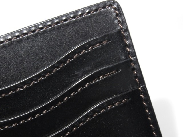 【WILDSWANS】ワイルドスワンズ サドルレザー コイン&カードケース 黒 美品 WILDSWANS ワイルドスワンズ ビギン Begin別注 サドルプル