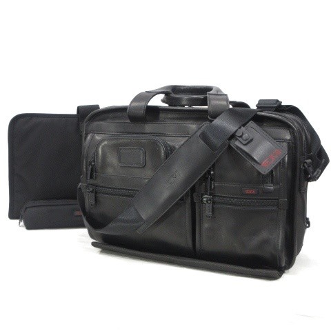 TUMI レザービジネスバッグ 96141DH TUMI トゥミ エクスパンダブル オーガナイザーレザー
