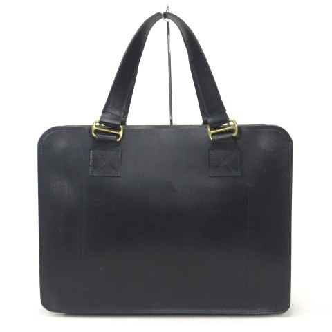 I1 GLEN グレンロイヤル　トートバッグ　牛革　ブラック　良品 GLENROYAL 最大46%☆10/8限定 3カ月保証 日本正規品 グレン