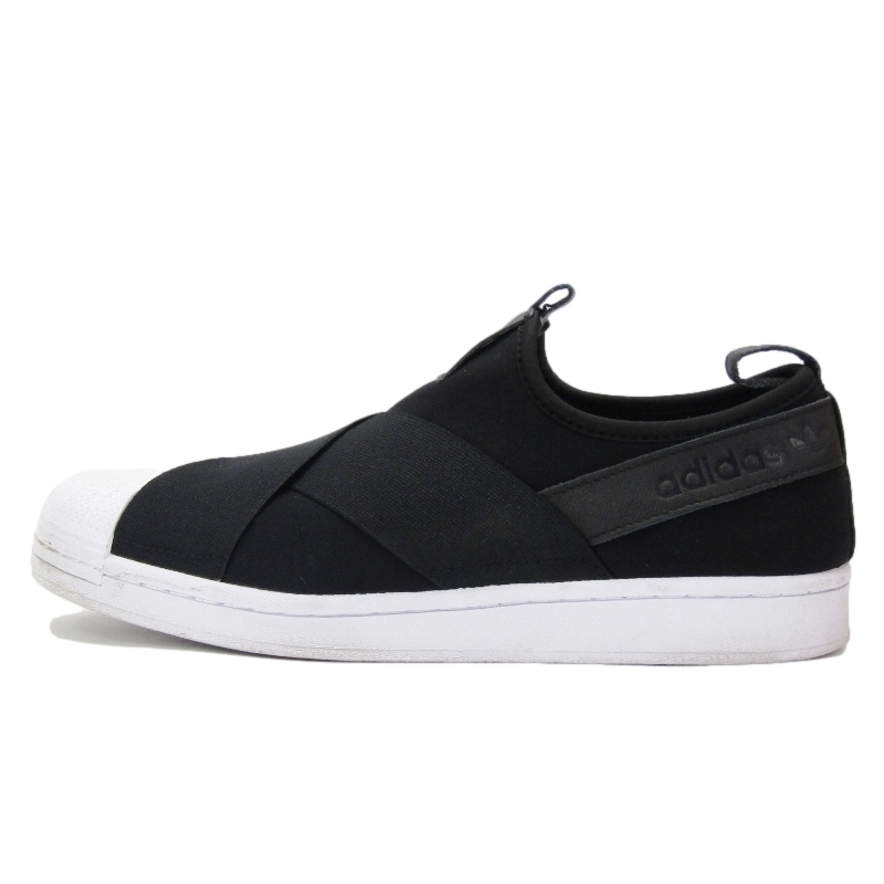 superstar slip on men Black