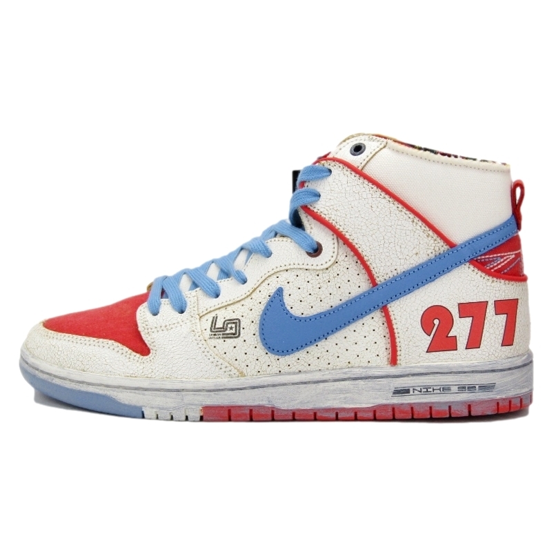 NIKE ISHOD WAIR × MAGNUS WALKER × SB DUNK HIGH PRO "URBAN OUTLAW" DH7683-100 （セイル/ブルービヨンド/トラックレッド） ダンク（NIKE） メンズスニーカーの商品画像