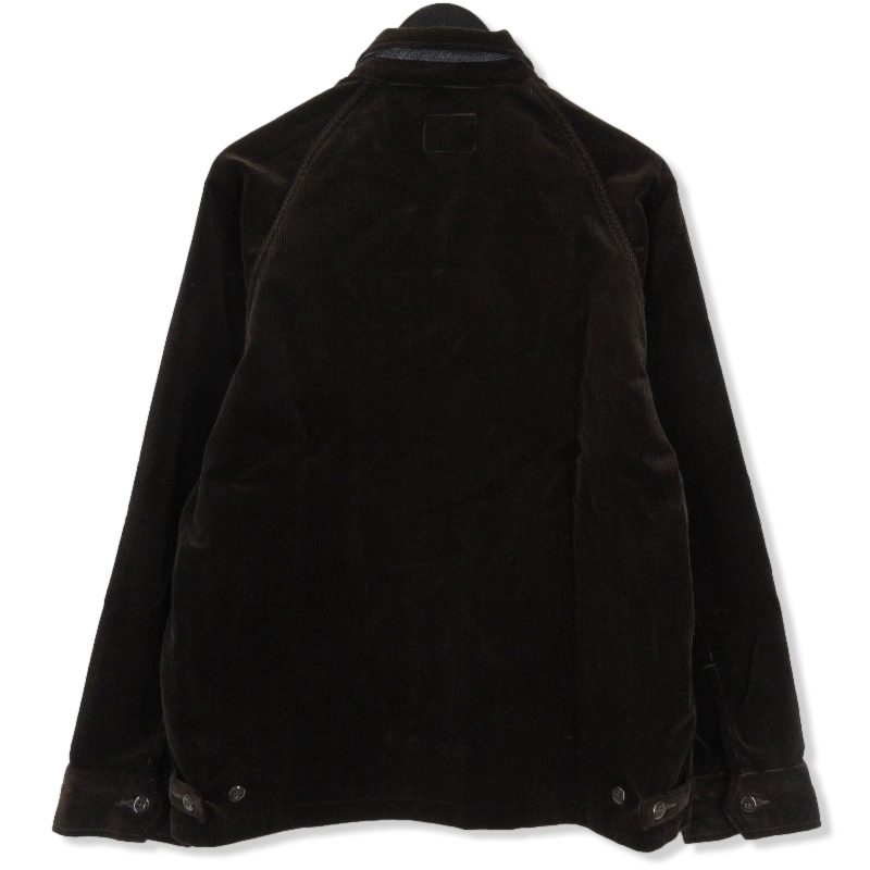  прекрасный товар BONCOURAbonklaG4 куртка от дождя специальный заказ неиспользуемый товар вельвет сделано в Японии хлопок Brown 38 71008966