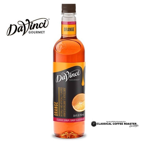 DaVinci Gourmet ダヴィンチ グルメシロップ オレンジ 750ml×1本 シロップの商品画像