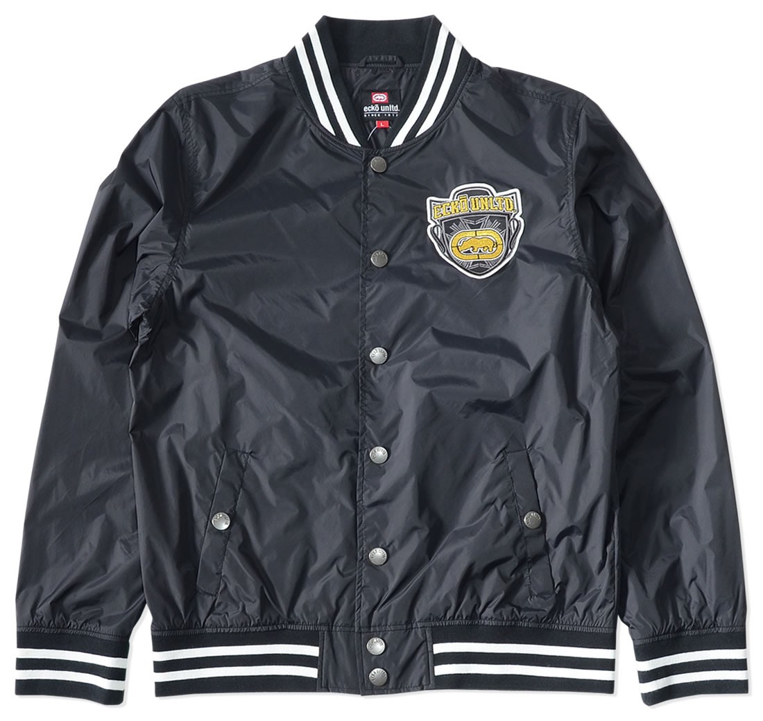 エコー アンリミテッド アメコミ柄 ブルゾン スタジャン xxl 美品 【25