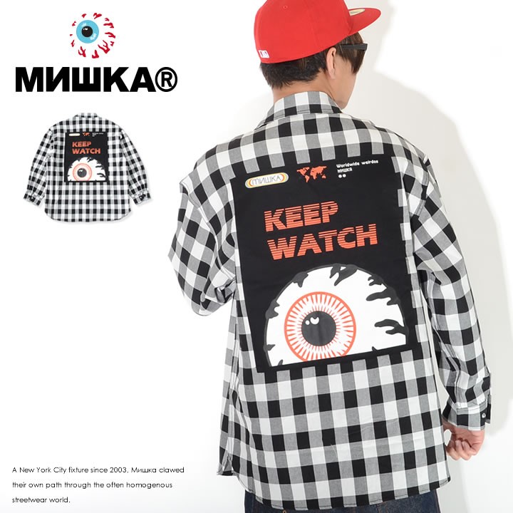 Mishka ミシカ 長袖シャツ ブロックチェック バックボックスプリント Mss0251 セール Mishka Phat And Co ファットアンドコー 通販 Yahoo ショッピング