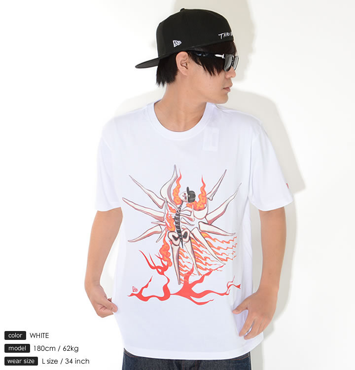 NEWERA ニューエラ Tシャツ 半袖 岡本太郎 コラボ 明日の神話