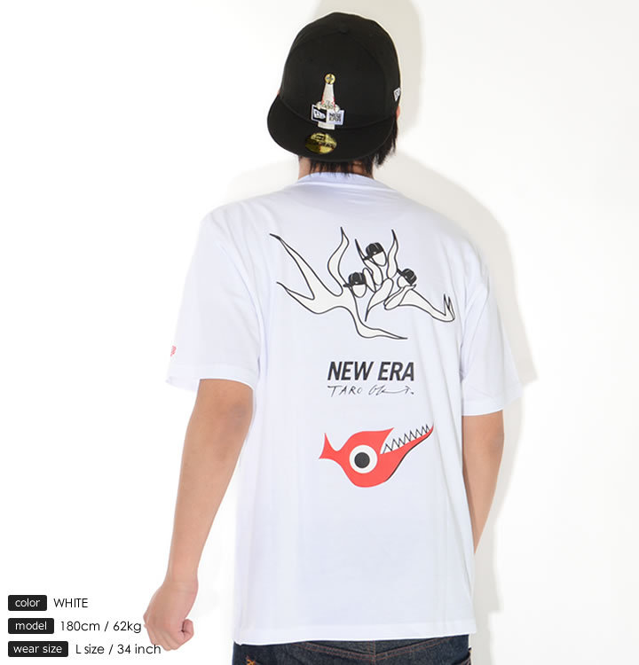 NEWERA ニューエラ Tシャツ 半袖 岡本太郎 コラボ 明日の神話