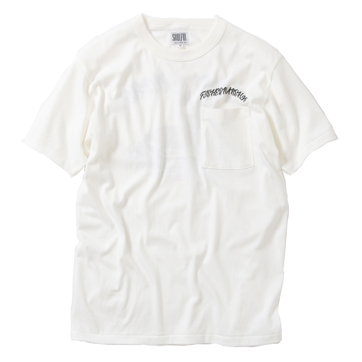 so Wolf ruSOULFUL FISHERMAN*S CLUB FISHERMANSHIP S/S POCKET T-SHIRT short sleeves T-shirt SFL-21008FC NATURAL natural 