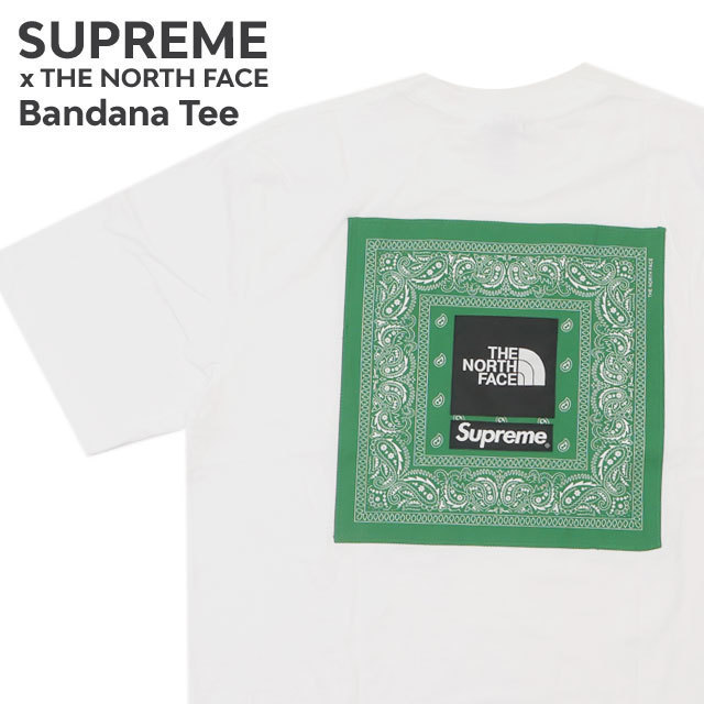 The North Face Bandana Tee （White） 22ss