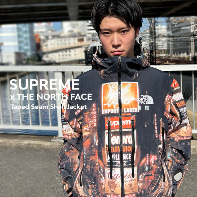 Supreme The North Face® Taped Seam Shell Jacket （Times Square） 22fw その他メンズコート、アウターの商品画像