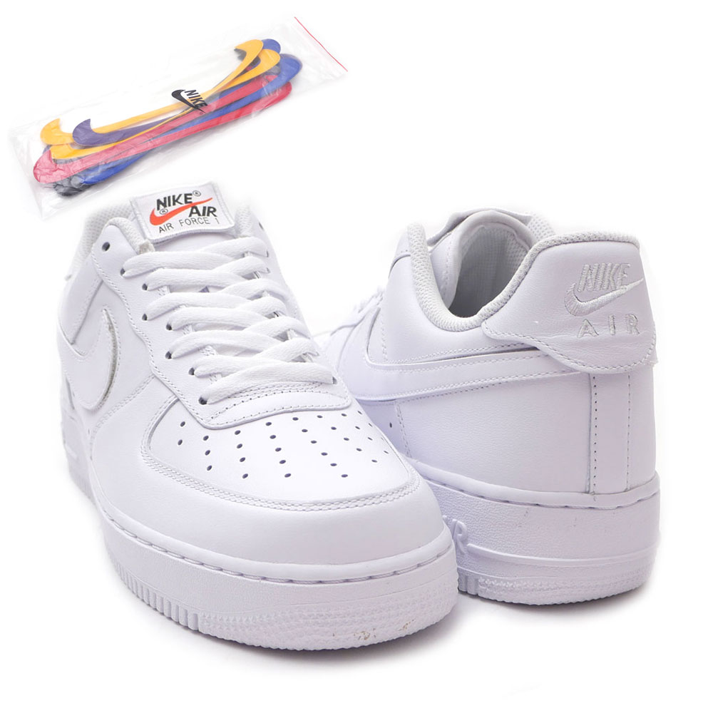 エアフォース1 QS AH8462 102 スオッシュ変更可☆未使用28センチ★ エアフォース1 QS AH8462 102 スオッシュ6色変更可 未使用28
