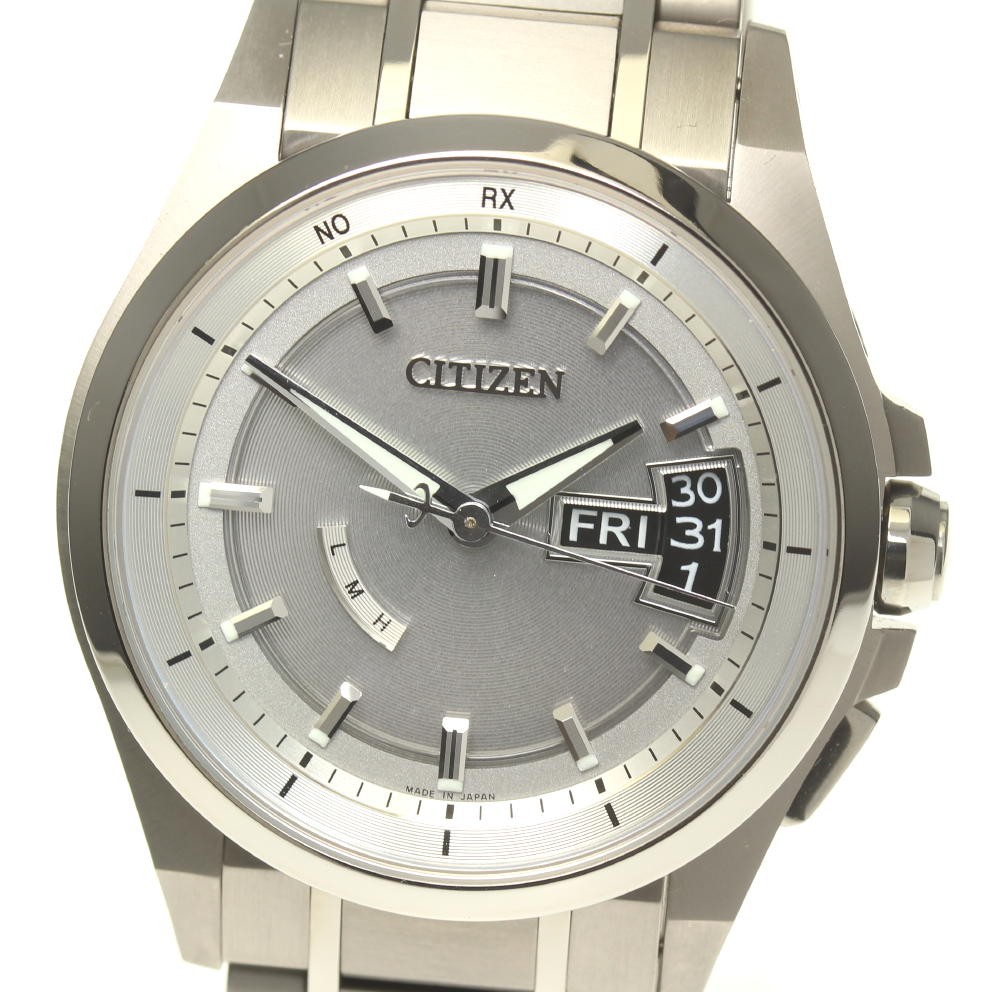 CITIZEN シチズン アテッサ AS7100-59A シルバー エコドライブ CITIZEN アテッサ エコ・ドライブ電波時計 スタンダード AS7100