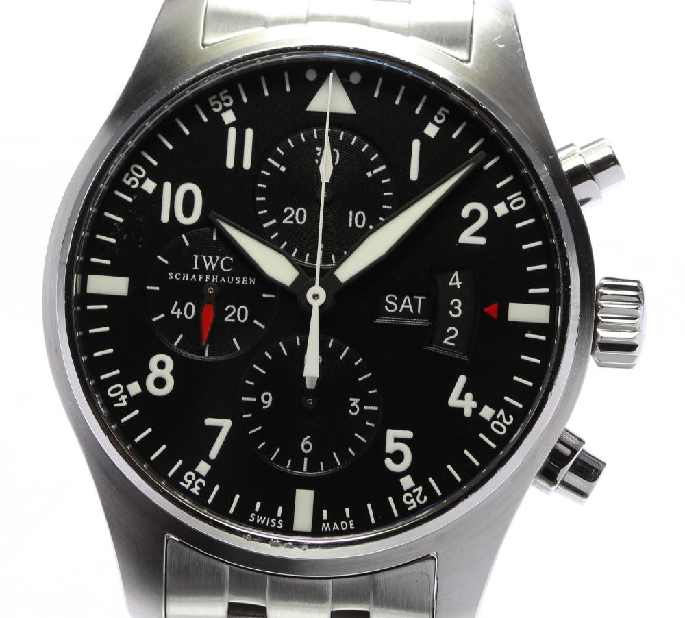 IWC パイロットウォッチ CH IW377704（BK） メンズ腕時計の商品画像