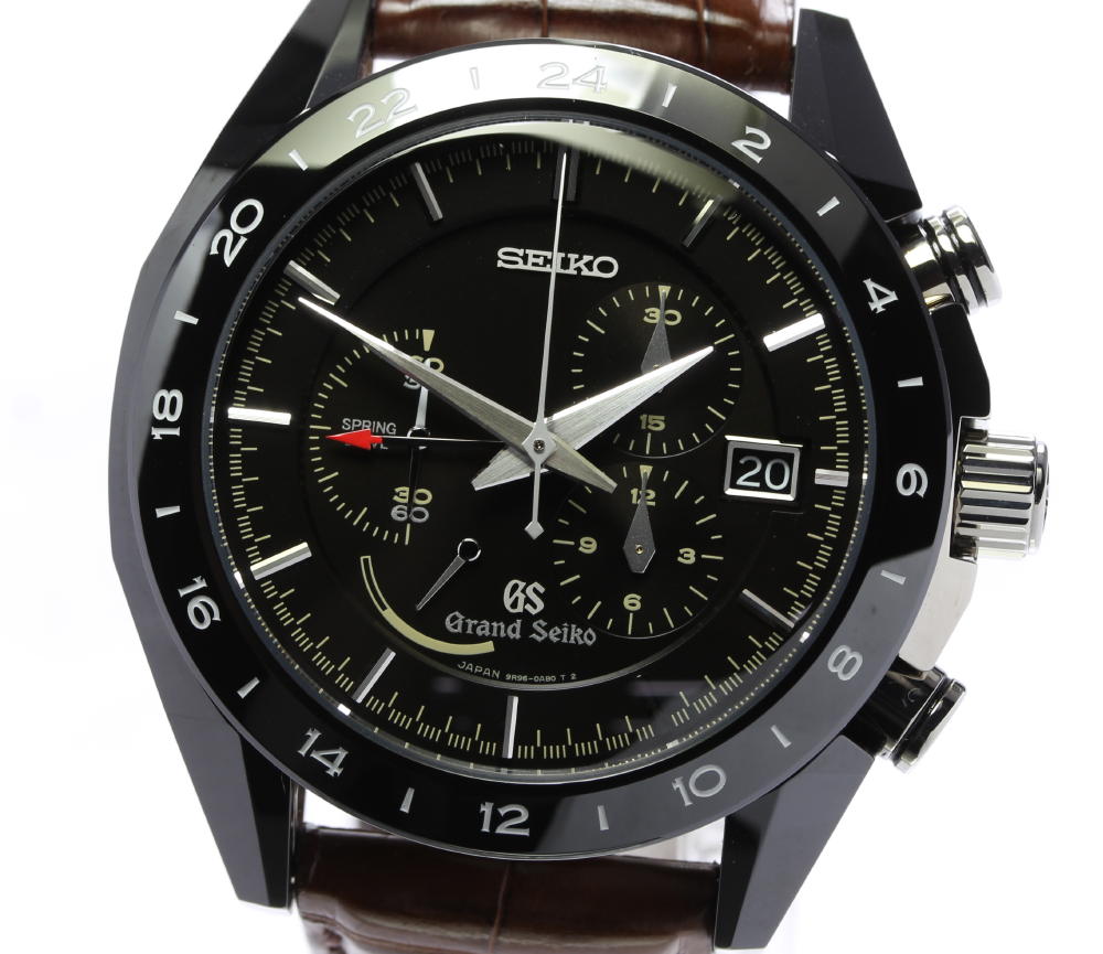 Seiko グランドセイコー スプリングドライブ クロノグラフgmt限定モデル Sbgc015 世界限定500本 Grand Seiko メンズウォッチ 最安値 価格比較 Yahoo ショッピング 口コミ 評判からも探せる