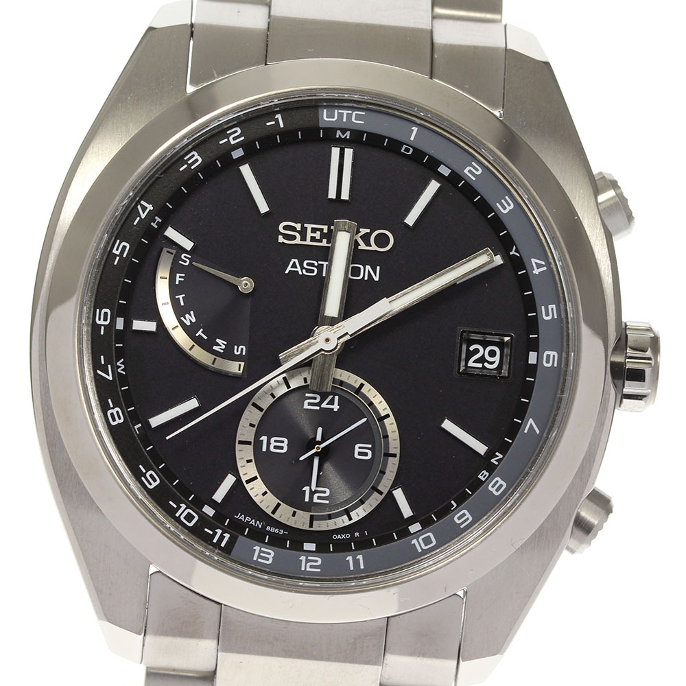 SEIKO ASTRON オリジン ソーラー電波 SBXY015 （ブラック） ASTRON