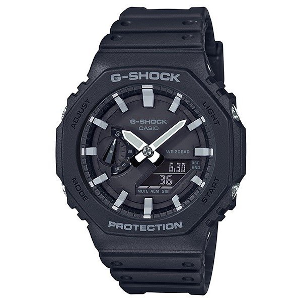 CASIO G-SHOCK ANALOG-DIGITAL 2100 Series GA-2100-1AJF（ブラック） G-SHOCK メンズウォッチの商品画像