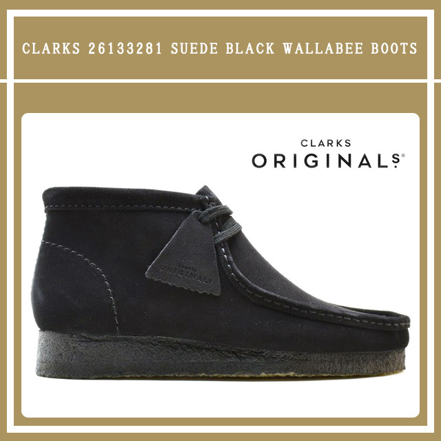 Clarks Wallabee クラークス ワラビー ブラックスエード メンズ Wallabee / メンズ ワラビー（ブラックスエード） -Clarks