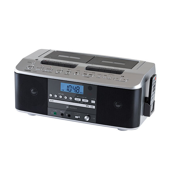 TOSHIBA SD/USB/CDラジオカセットレコーダー TY-CDX92（S） シルバー
