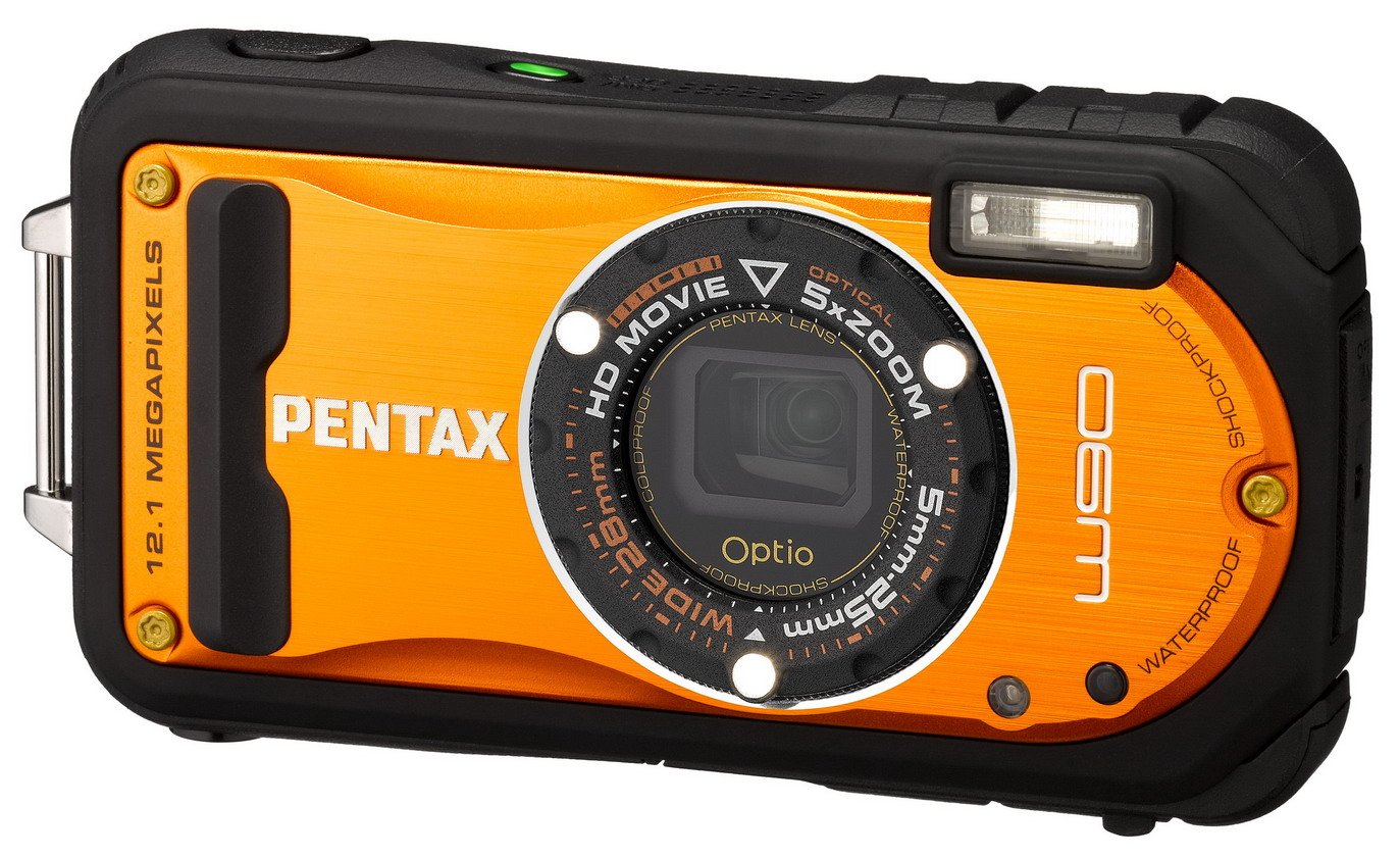 ペンタックス オプティオ Optio W90（シャイニーオレンジ） コンパクトデジタルカメラ本体の商品画像