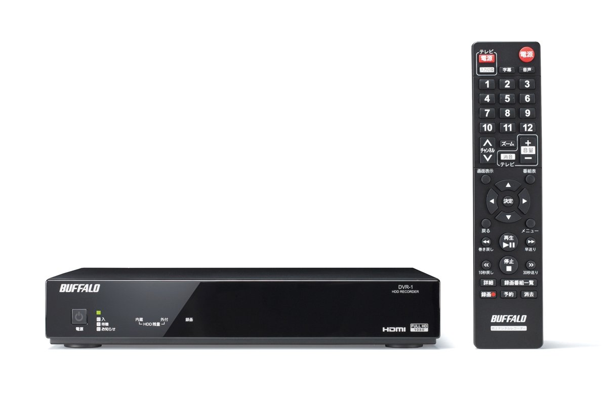 バッファロー DVR-1/1.0T HDDレコーダーの商品画像