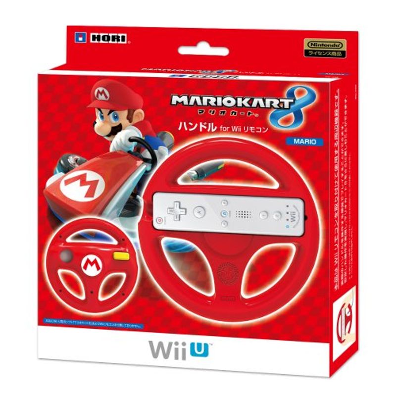 Wii U マリオカート8 ハンドル for Wiiリモコン マリオの商品画像