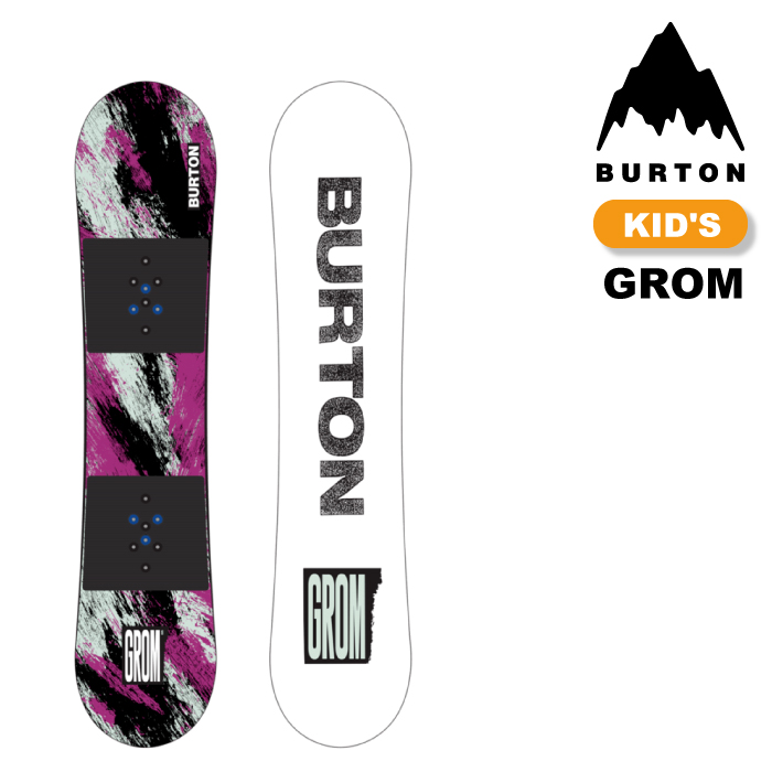 BURTON キッズ グロム Flat Top 24-25 パープル×ティール W25JP-235991の商品画像