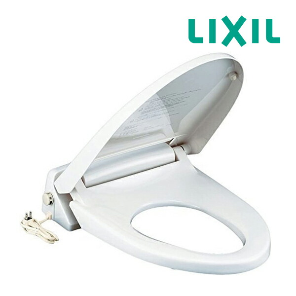 v{ stock equipped }*15 hour till shipping OK!INAX/LIXIL heating toilet seat [CF-18ASJ BW1] pure white s lowdown mechanism attaching ( standard )