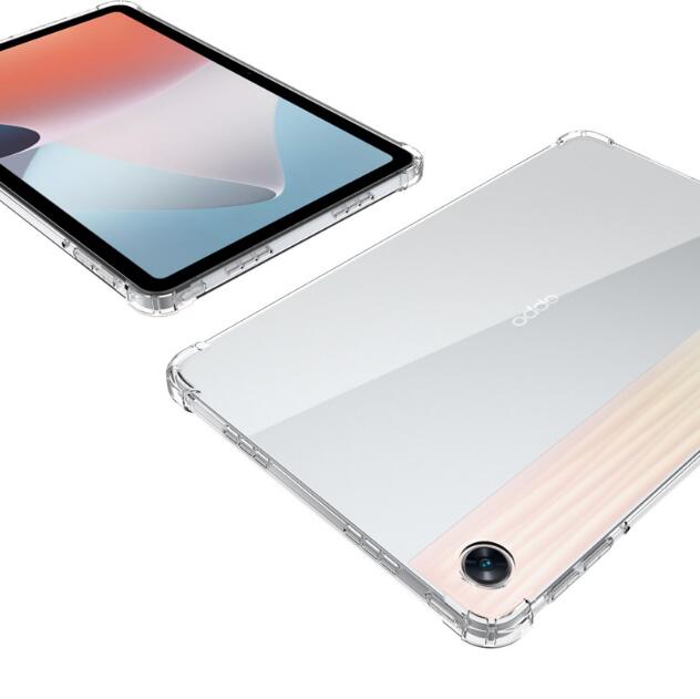opoOPPO Pad Air кейс 4 . угол воздушный подушка ударопрочный покрытие планшет TPU кейс силикон мягкий чехол планшет прозрачный 