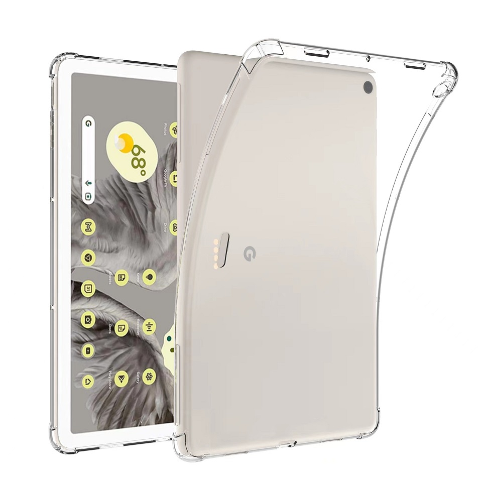 Google Pixel Tablet кейс пиксел планшет покрытие 4 . угол воздушный подушка ударопрочный планшет TPU кейс силикон мягкий чехол планшет прозрачный 