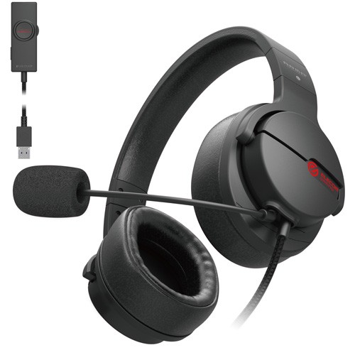 ARMA ゲーミングヘッドセット HS-ARMA200VBK（ブラック）の商品画像