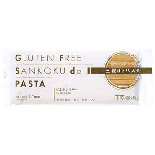 創健社 三穀 de パスタ（1.7mm）180g×1個の商品画像