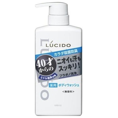 LUCIDO ルシード 薬用デオドラント ボディウォッシュ 450ml×1個 ボディソープの商品画像