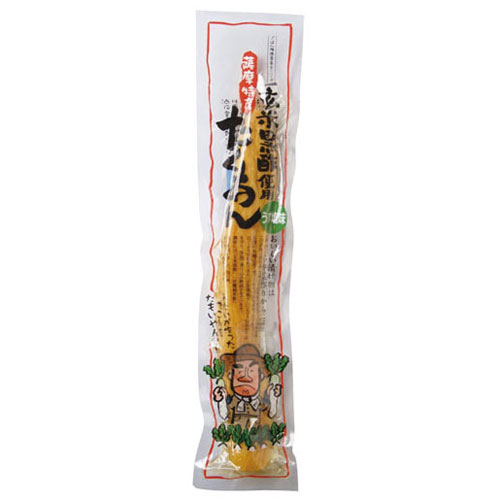 マルシマ さつまたくあん 玄米黒酢使用（1本入）×1袋の商品画像
