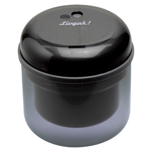 ソニック リビガク フリーキー 鉛筆削り 乾電池式電動 （ブラック） LV-1587-D ×1個の商品画像