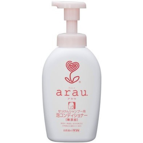 SARAYA arau. 泡コンディショナー 本体 500ml ×1 arau. レディースコンディショナー、リンスの商品画像